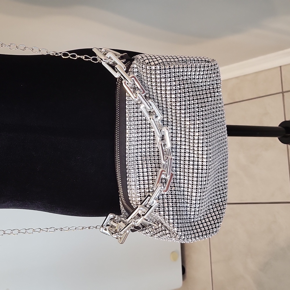 Temu soft sequence evening bag. - Picture 7 of 10